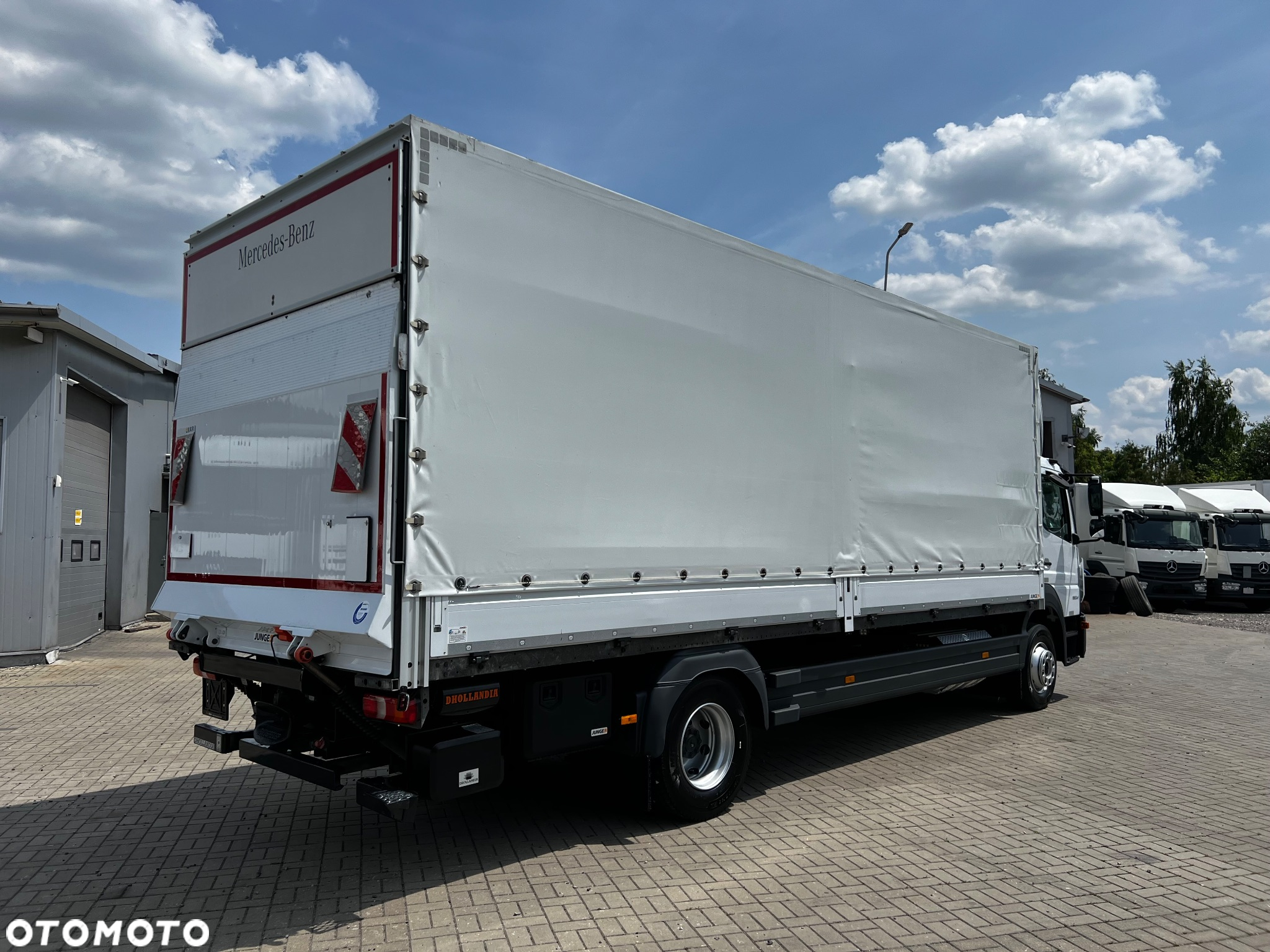 Mercedes-Benz ATEGO 1524 BURTO-PLANDEKA 7.3m WINDA - 12
