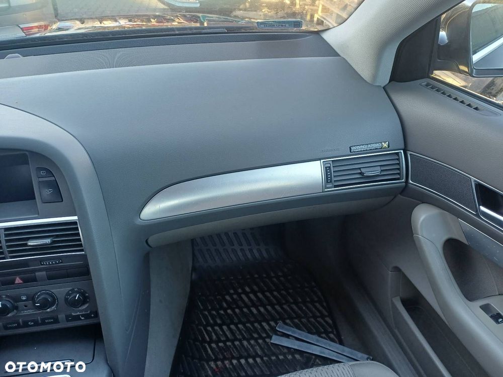 ZESTAW AIRBAG POSTRZAŁOWY KOKPIT DESKA PODUSZKI PASY MODUŁ AUDI A6 C6 - 3