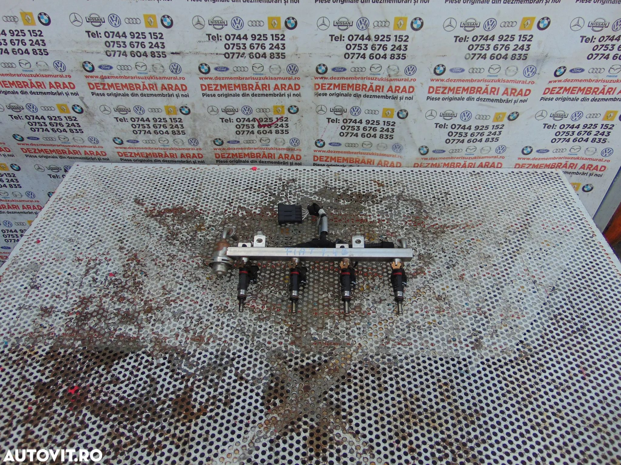 Rampa cu injectoare Fiat Tipo 1.4 Giulietta Mito cod 0280151301 fiat 500 doblo lancia alfa romeo - 1