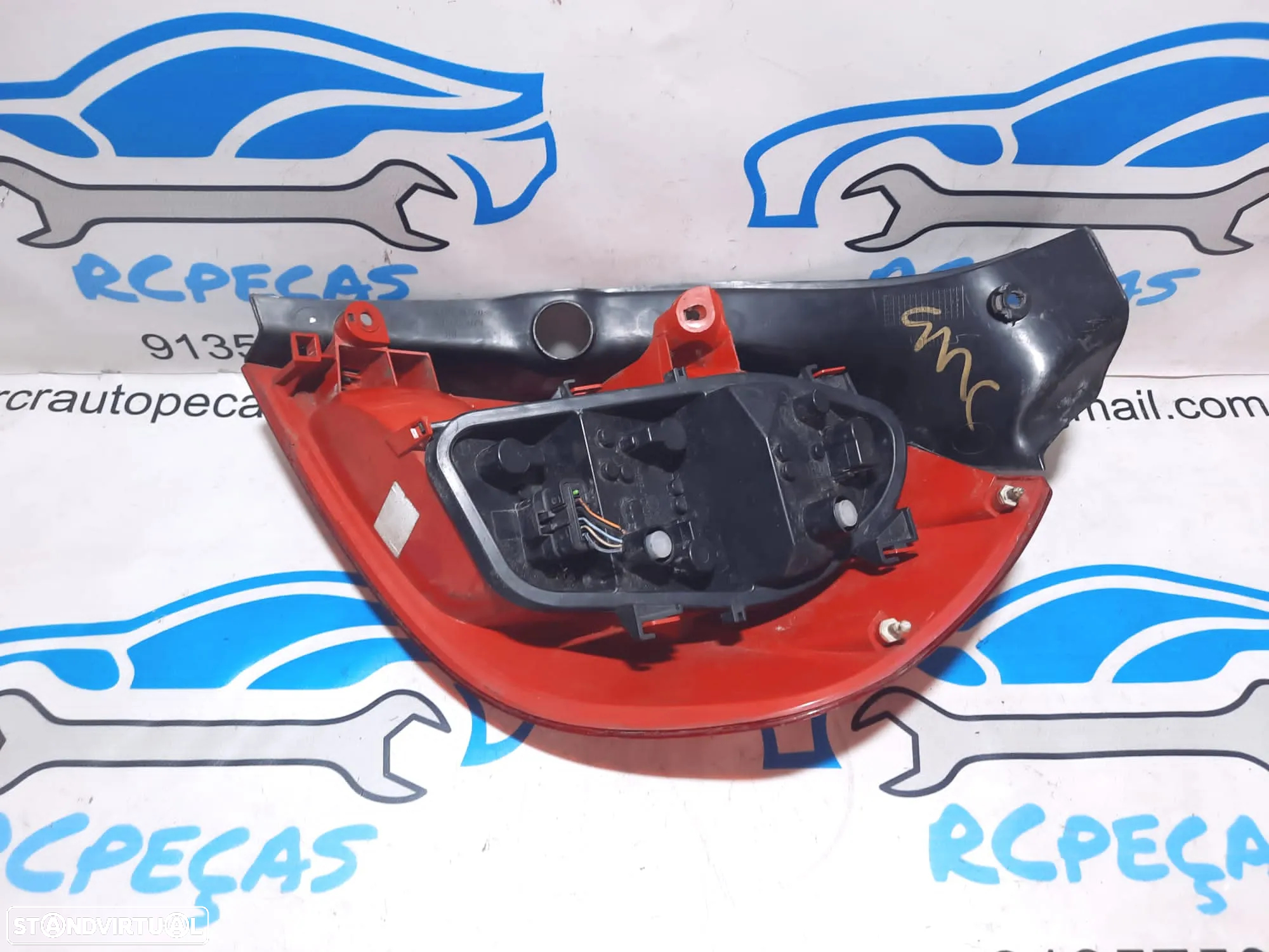 FAROLIM FAROLINS ESQUERDO DIREITO TRASEIRA TRÁS RENAULT CLIO III 3 MK3 FASE II 2 8200886925 8200886946 - 8
