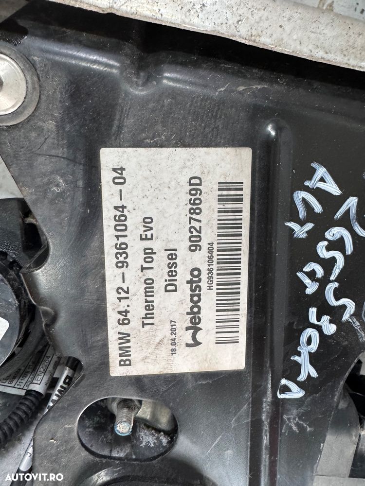 Sirocol webasto bmw seria 5 g30 g31 - 3