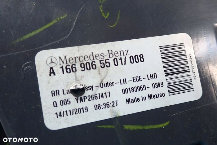 MERCEDES W166 166 GLE LED 15- lampa lewa tylna tył - 4