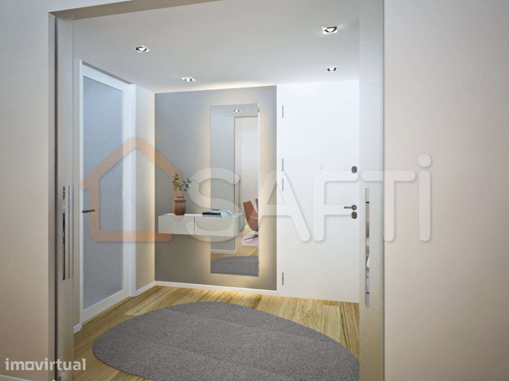 Fantástico Apartamento T3 com Exelentes Áreas e Preço Promocional n... - Grande imagem: 2/6