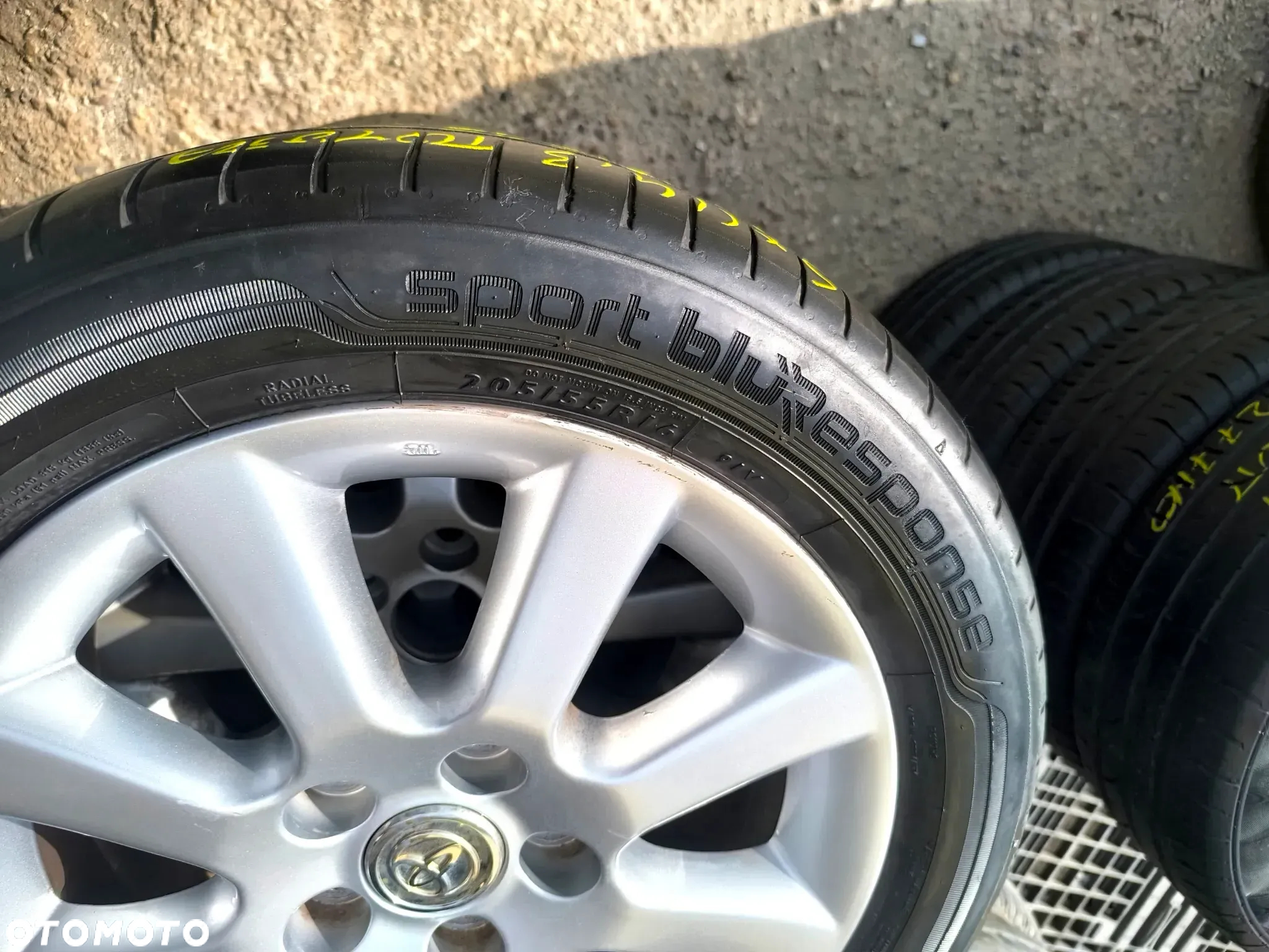 5x114,3 Felgi Aluminiowe Alufelgi 16 Koła Letnie Lato Fiat Sedici SUZUKI SX4 TOYOTA AVENSIS VERSO AURIS COROLLA Legnica ALU-RAD 205/55 5mm - 5