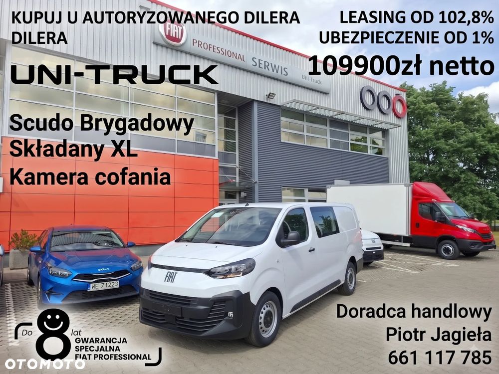 Fiat Scudo Brygadowy Składany XL - 1.5 120KM - 2