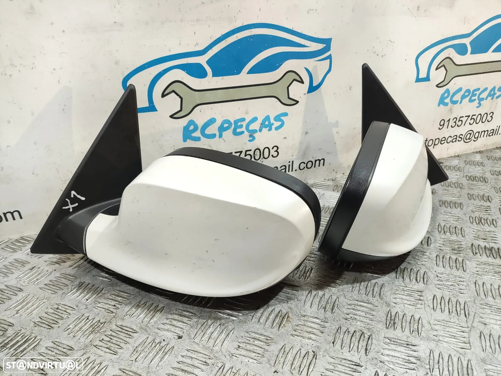 Espelho Retrovisor Retrovisores Elétricos Esquerdo Direito BMW X1 E84 - 2