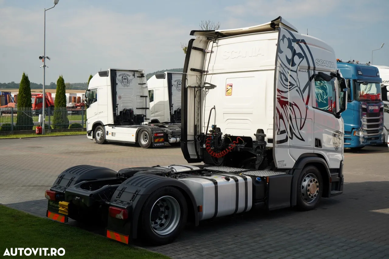 Scania R 500 / MEGA / RETARDER / I-PARK COOL / PLATĂ JOSĂ 2021 / CONTRACT DE REPARAȚIE POST-SERVICE - 8