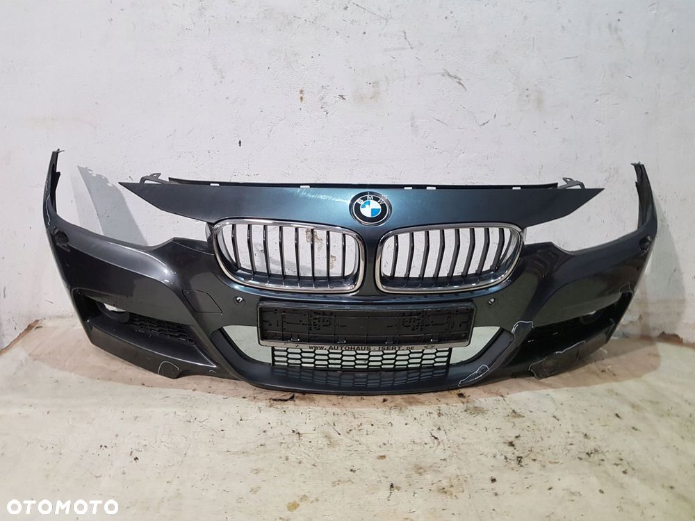 zderzak przód przedni bmw f30 f31 eur b39 mineralgrau m-pakiet pdc 14r - 1