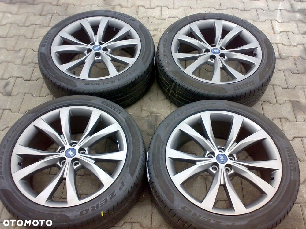 ford edge s/t 2015 - koła felgi opony idealne jak nowe 21'' - 1