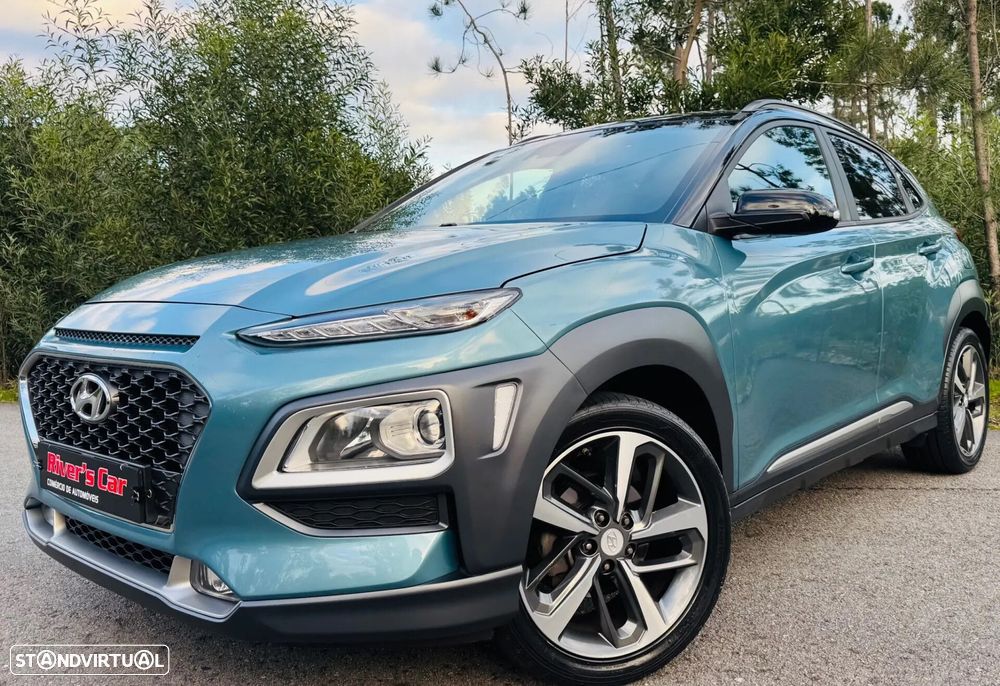 Hyundai Kauai 1.0 T-GDi Premium Pele/Tec.Vermelho - 1