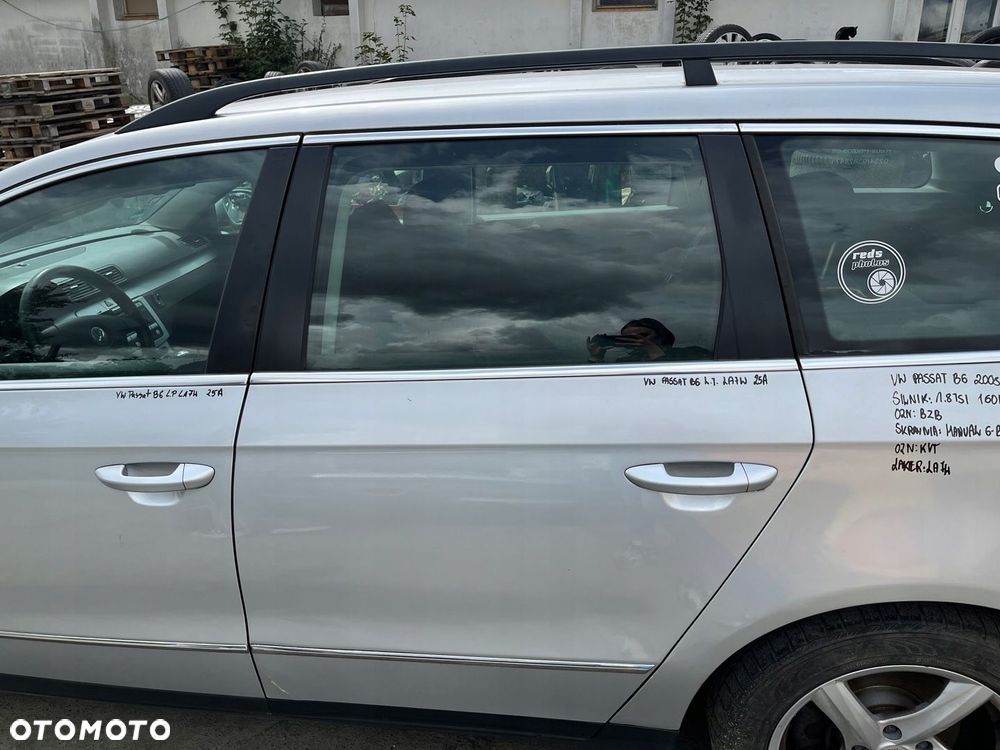 VW PASSAT B6 DRZWI LEWY TYŁ LEWE TYLNE - 2