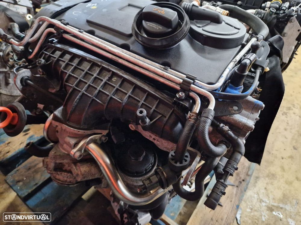 Motor usado BKD SKODA OCTAVIA 2.0 TDI 140CV COLAÇA C SEAT LEON GOLF TOURAN AUDI A3 EOS - 3