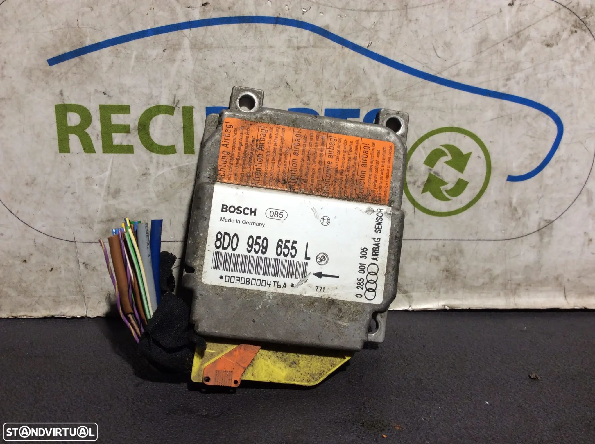 Centralina de airbag Audi A4 1998 - 1