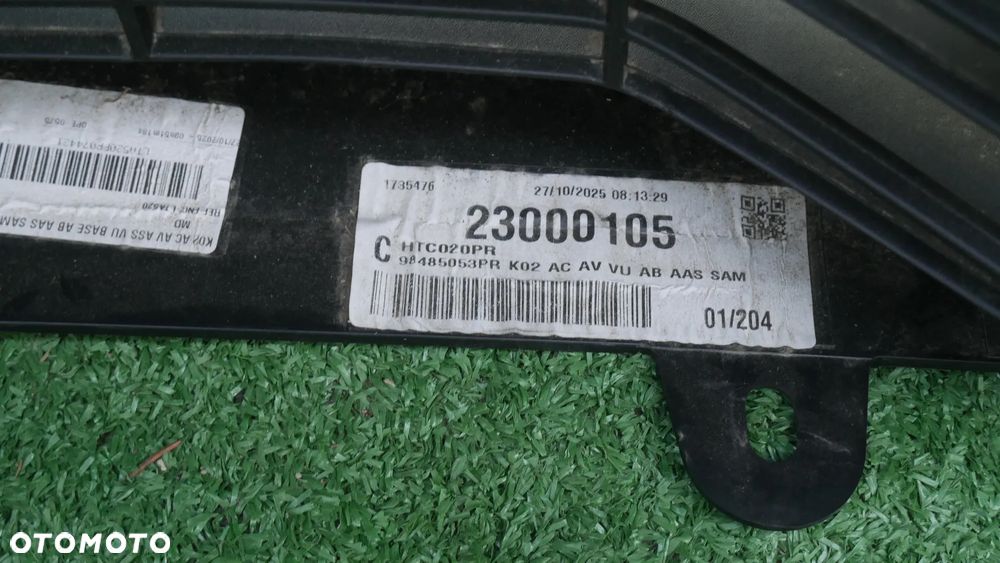 ZDERZAK PRZÓD PEUGEOT EXPERT III LIFT GRILL ATRAPA BIAŁY PDC ORYGINAŁ 9849394280 - 14