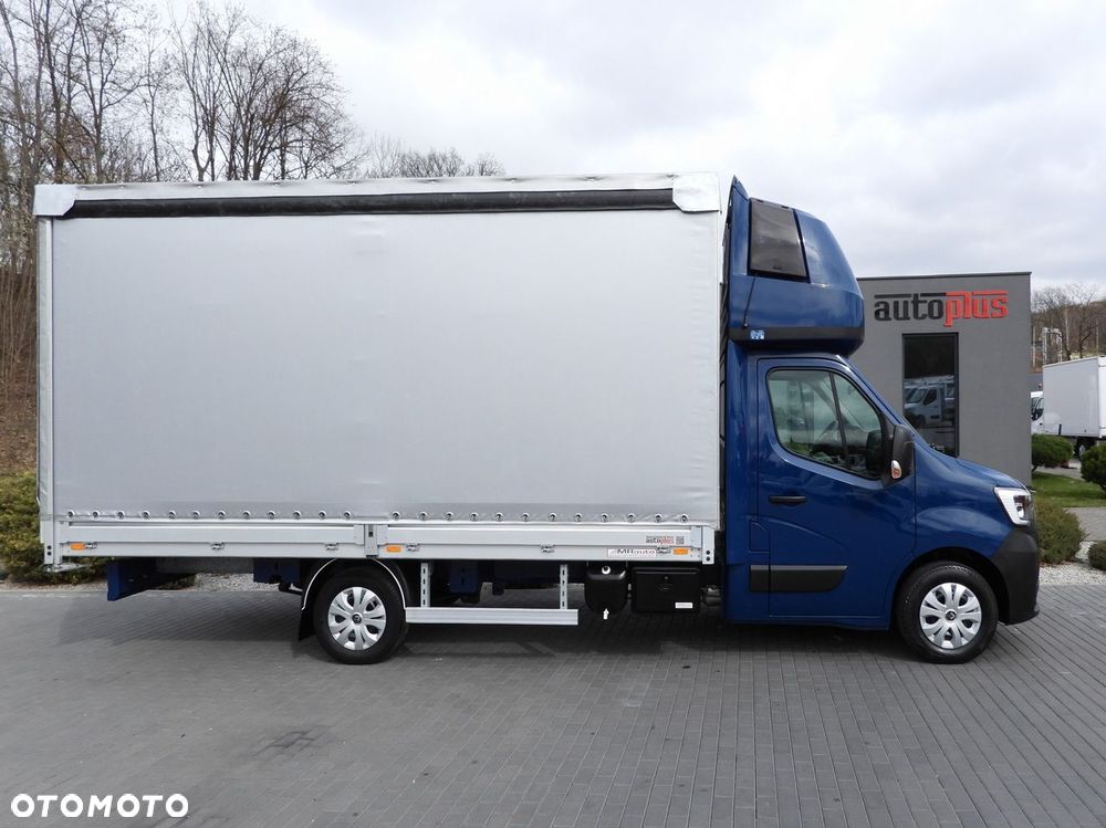 Renault MASTER PLANDEKA 10 PALET WEBASTO TEMPOMAT LEDY PNEUMATYKA KLIMATYZACJA  165KM - 8