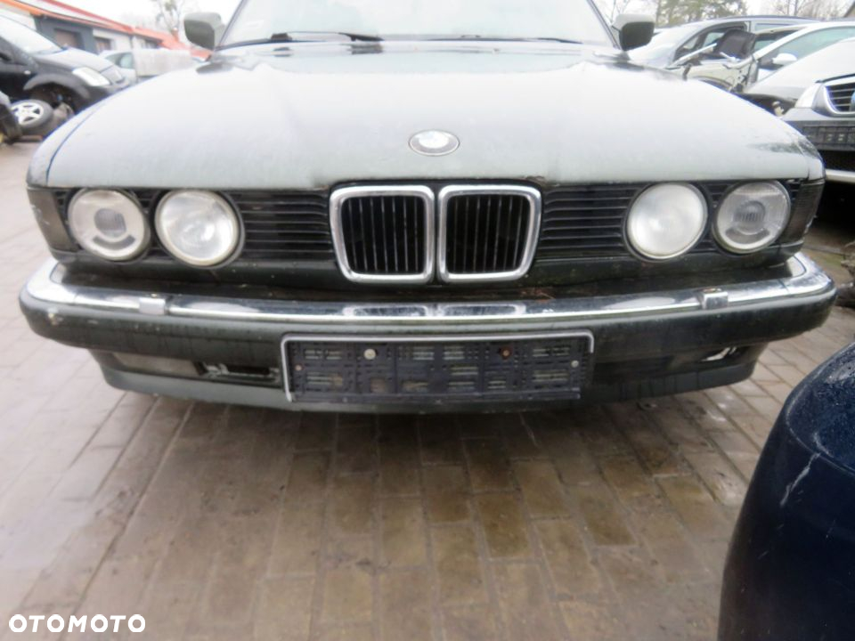 MASKA ZDERZAK BŁOTNIKI LAMPY 7 II E32 205 BMW 1986-1994 ZIELONY MALACHITGRUN PRZÓD KOMPLETNY - 9