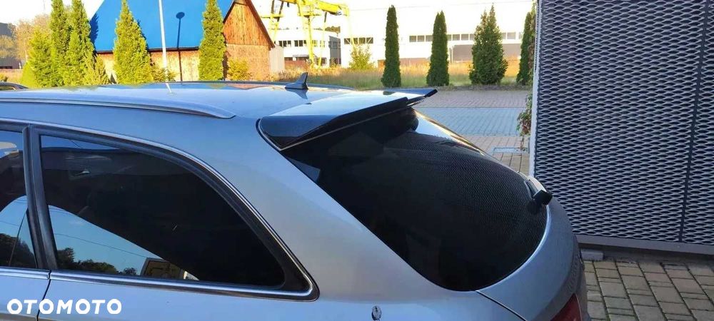 Tylny Spoiler Daszek Audi A6 C7 KOMBI AVANT Dokładka Czarny Połysk - 5