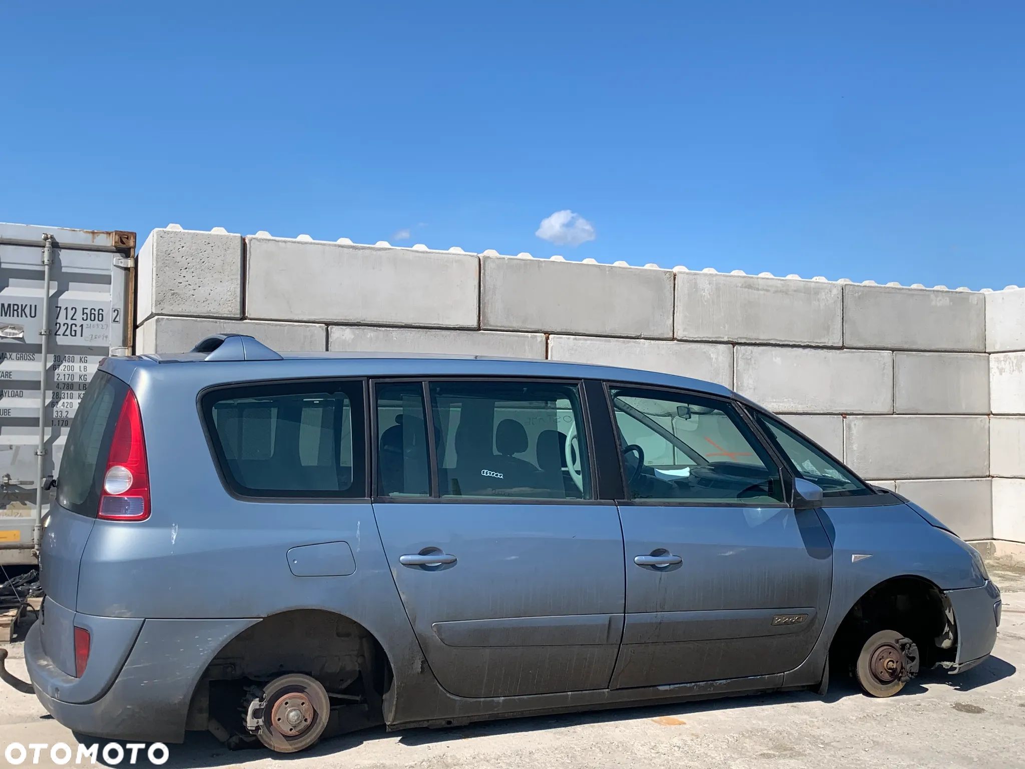 RENAULT GRAND ESPACE 2002 2.2 DCI G9T *SAMOCHÓD NA CZĘŚCI* 530 MASKA LAMPA DRZWI LUSTERKO ZDERZAK GRILL BŁOTNIK KLAPA BELKA PRAWE LEWE PRZÓD TYŁ - 1