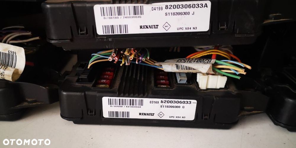 moduł BSI BSM UPC skrzynka bezpieczników Renault Megane Scenic - 3