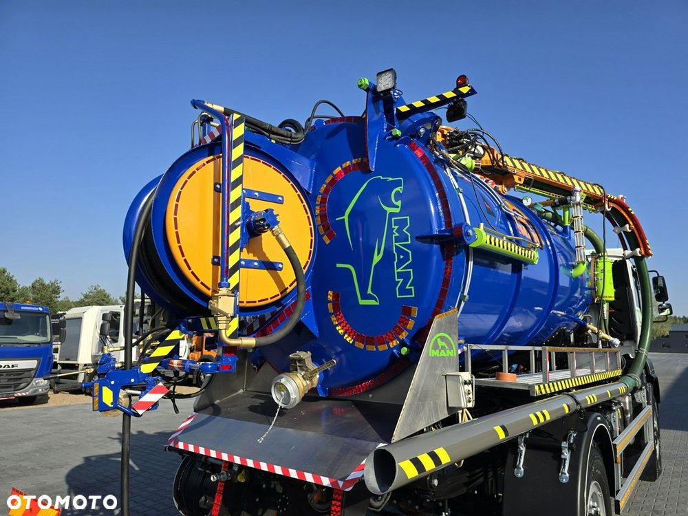 MAN 4x4 WUKO GAMON PW8  do zbierania odpadów płynnych separatorów - 23