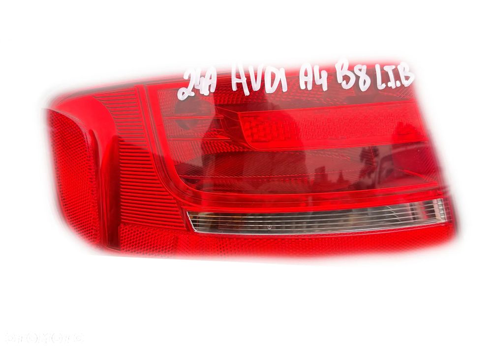 AUDI A4 B8 LAMPA LEWA TYLNA LEWY TYŁ Z BŁOTNIKA SEDAN - 1