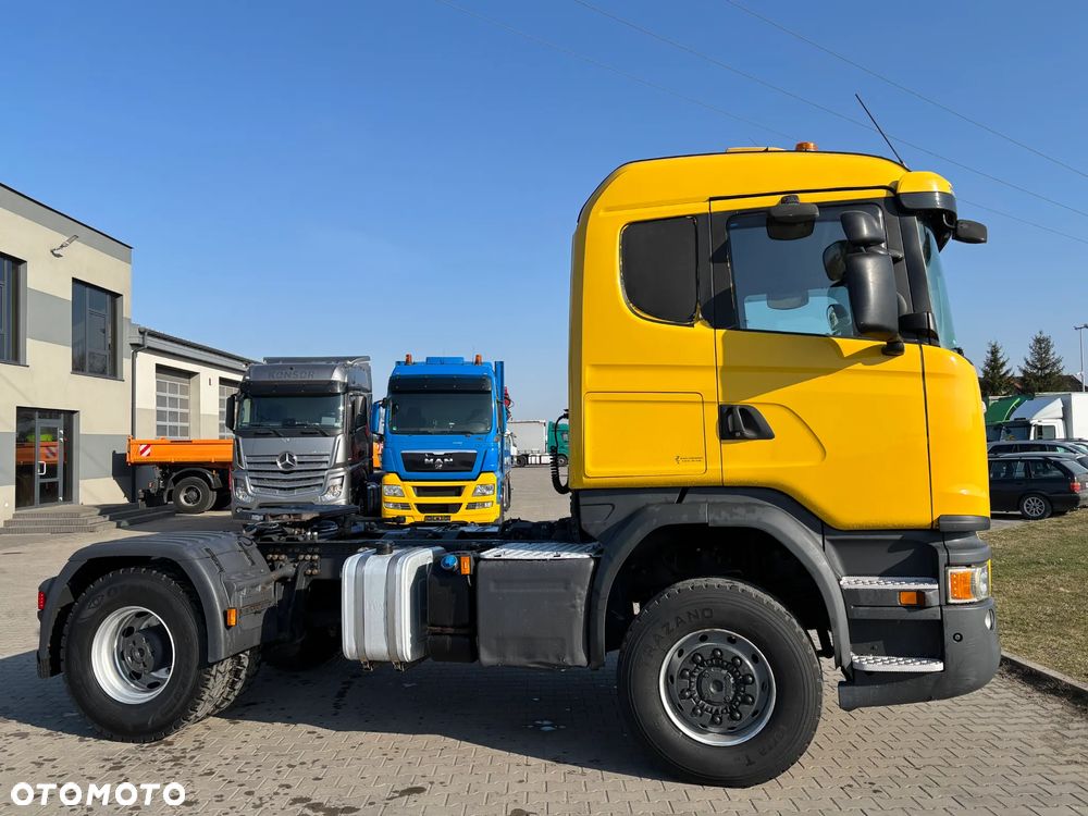 Scania Scania G490  4x4 stały napęd na wał, EURO 6, skrzynia redukcyjna , biegi terenowe , hydraulika do wywrotu, z Niemiec (G410 , G450) - 10