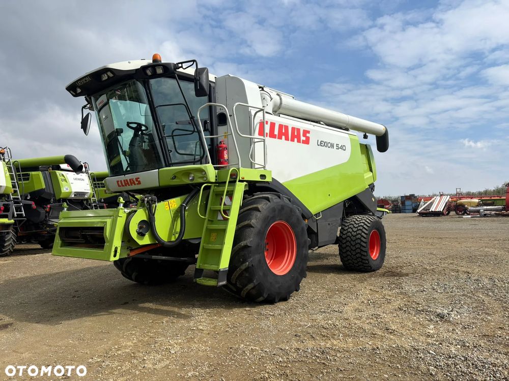 Claas Lexion 540 z hederem - 1