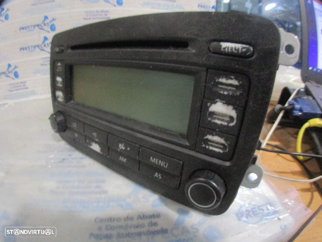 Radios 1K0035186L VW TOURAN  1T FASE 1 2005 1.9TDI 105CV 5P PRETO ORIGINAL RCD300 - 2