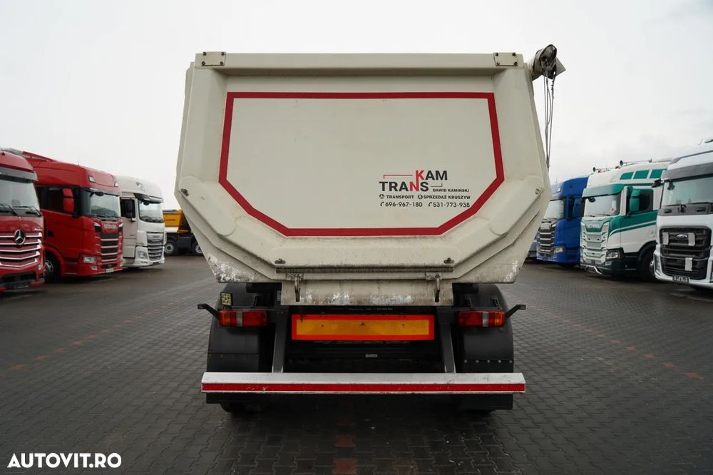 Alta BASCĂ HEUSER / 26 m3 / ALUMINIU / 4.500 KG / JANTE DIN ALIAJ / 2017 - 12