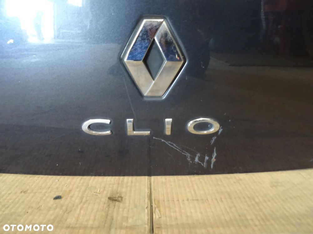 KLAPA TYŁ TYLNA SZYBA BAGAŻNIKA RENAULT CLIO III 5D HB 05-09 LAK:TEB66 NR307F - 8