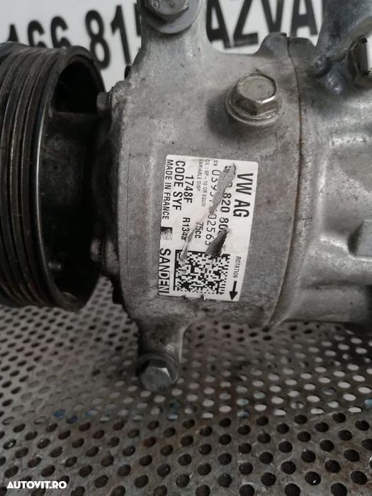 Compresor Clima VW Golf 7 VII Seat Leon Audi A3 8V Skoda 1.6 Tdi Euro 5 Compresor Clima VW Golf 7 V - 3