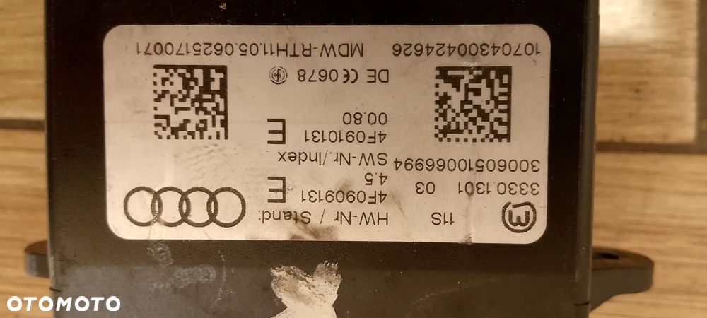 Zestaw Komputer Licznik Kluczyk Audi A6 C6 3.0 TDI - 4