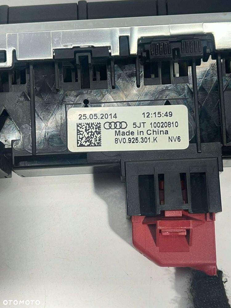 8v0925301k Inne przełączniki i przyciski Audi A3 S3 8V 2014 - 5