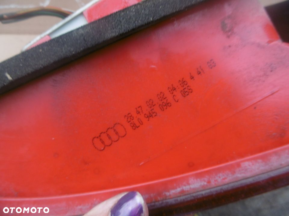 Lampa tył AUDI A3 8L LIFT ORGINAŁ - 6