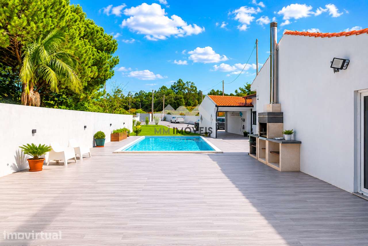 Moradia Térrea T2+1 | Folgosa - Maia | Piscina | Jardim | AC | Terreno - Grande imagem: 2/34