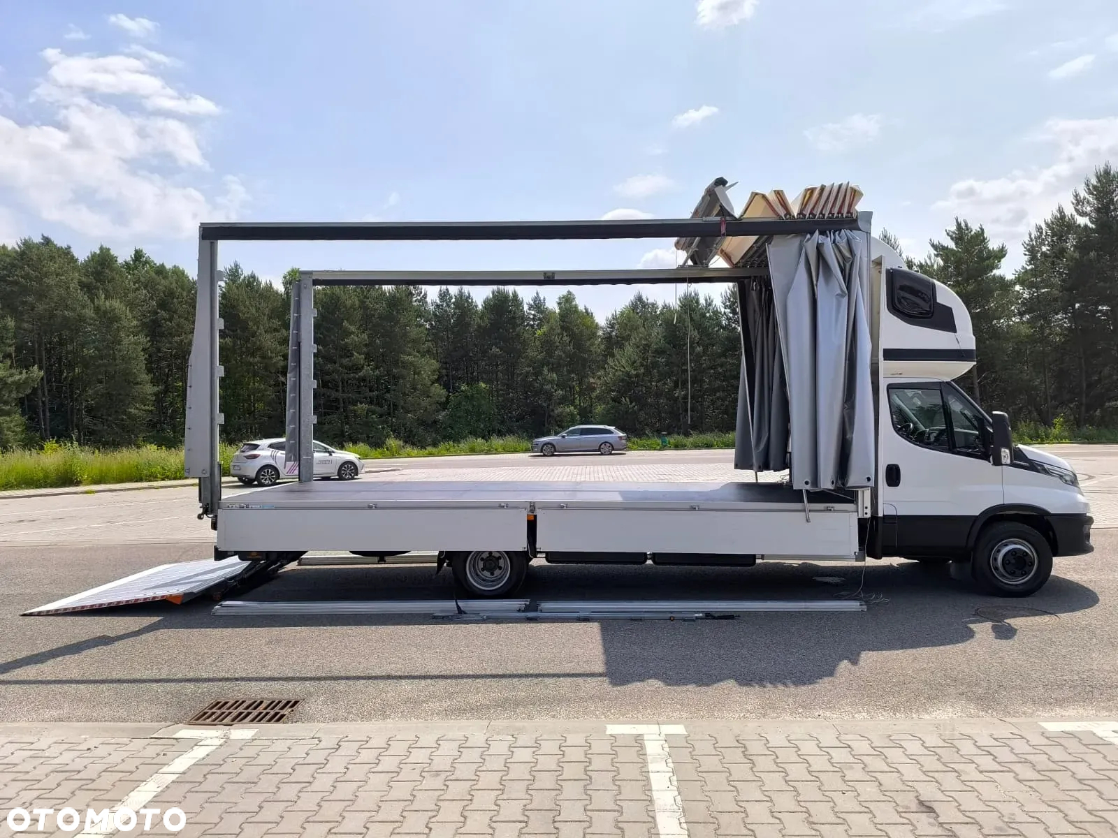 Iveco Daily 70C18 WINDA 1000kg, Sypialnia, 6.45m, 16Palet, 2xFirana + Zsuwany Dach! - 14