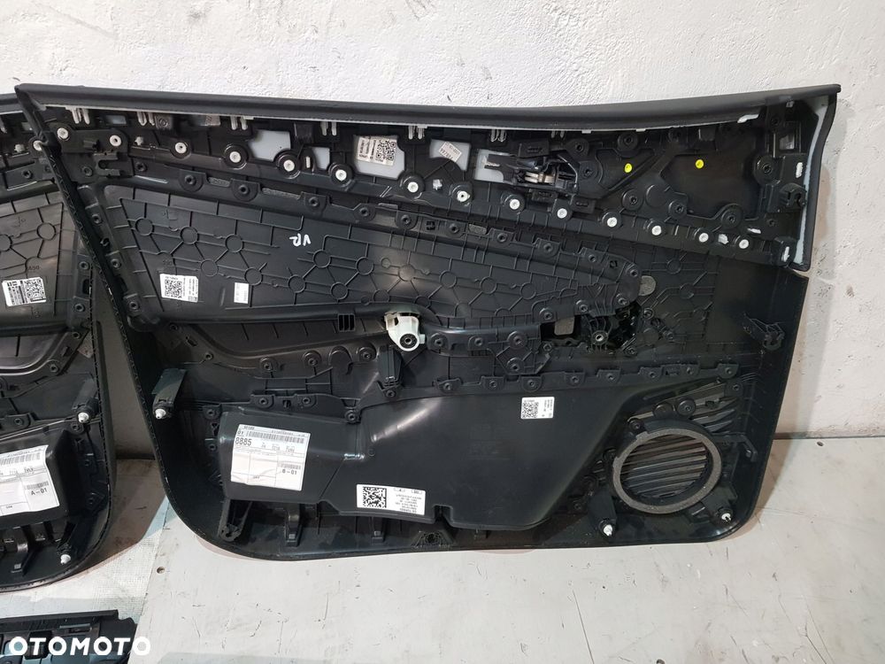 boczki tapicerka drzwi komplet vw id 4 skóra eur 21r - 10