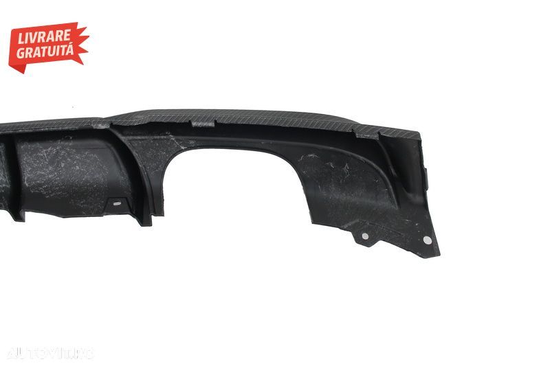 Difuzor Bara Spate Carbon Evacuare Stanga BMW Seria 3 F30 F31 (2011-up) M Performa- livrare gratuita - 8