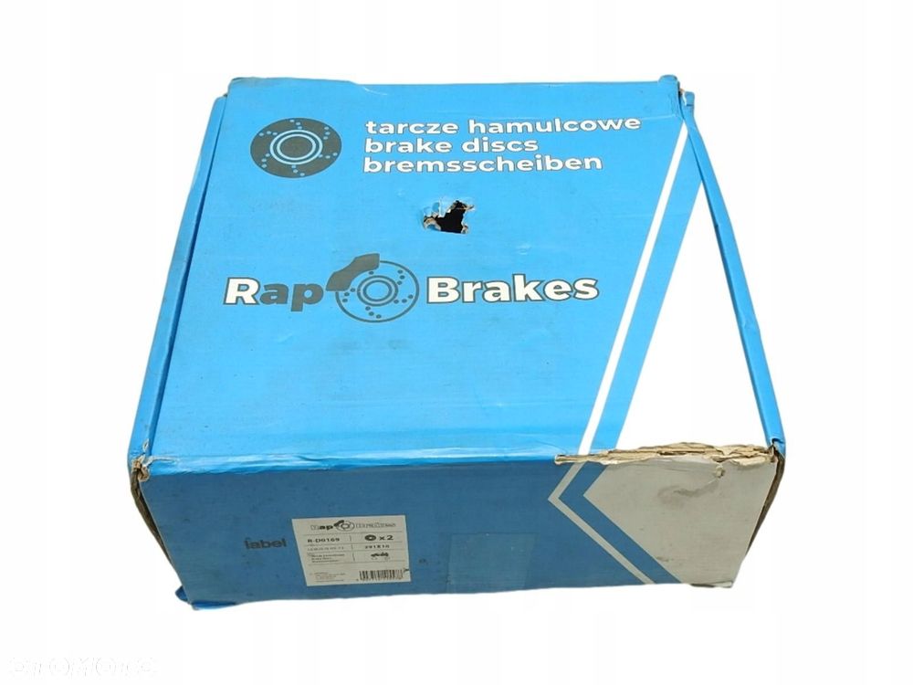 TARCZE HAMULCOWE TYŁ LEXUS IS250 II RD0169 - 1