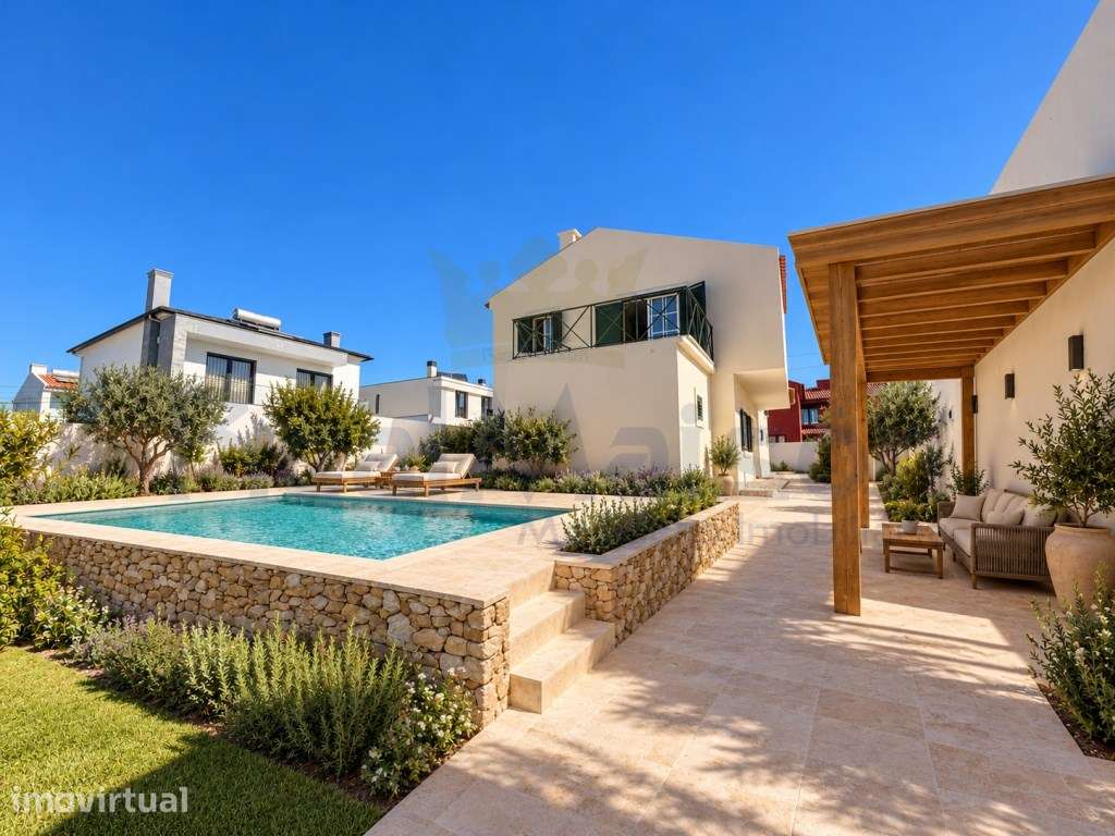 Moradia T4 em Manique com ótimo terreno - Cascais - Grande imagem: 3/33