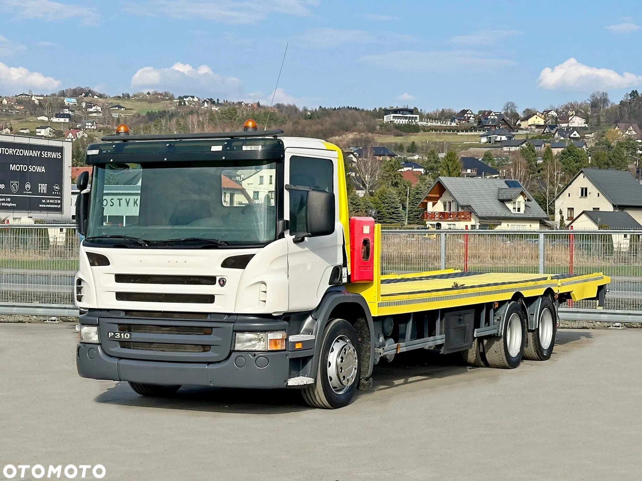 Scania P 310 * LAWETA 9,10 m * STAN BDB - 4