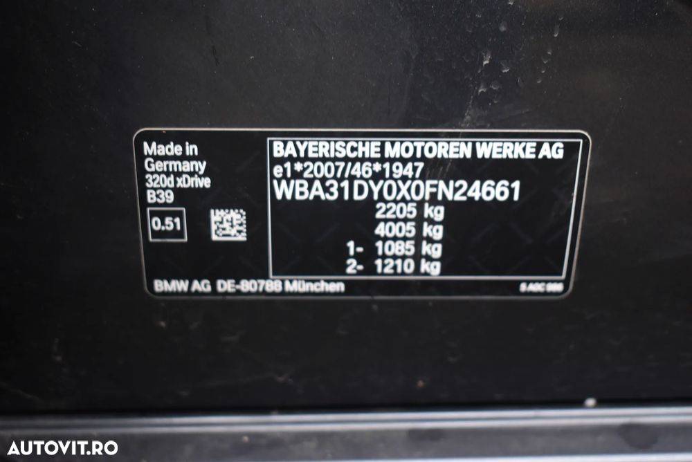 BMW Seria 3 320d xDrive AT Luxury Line - 22