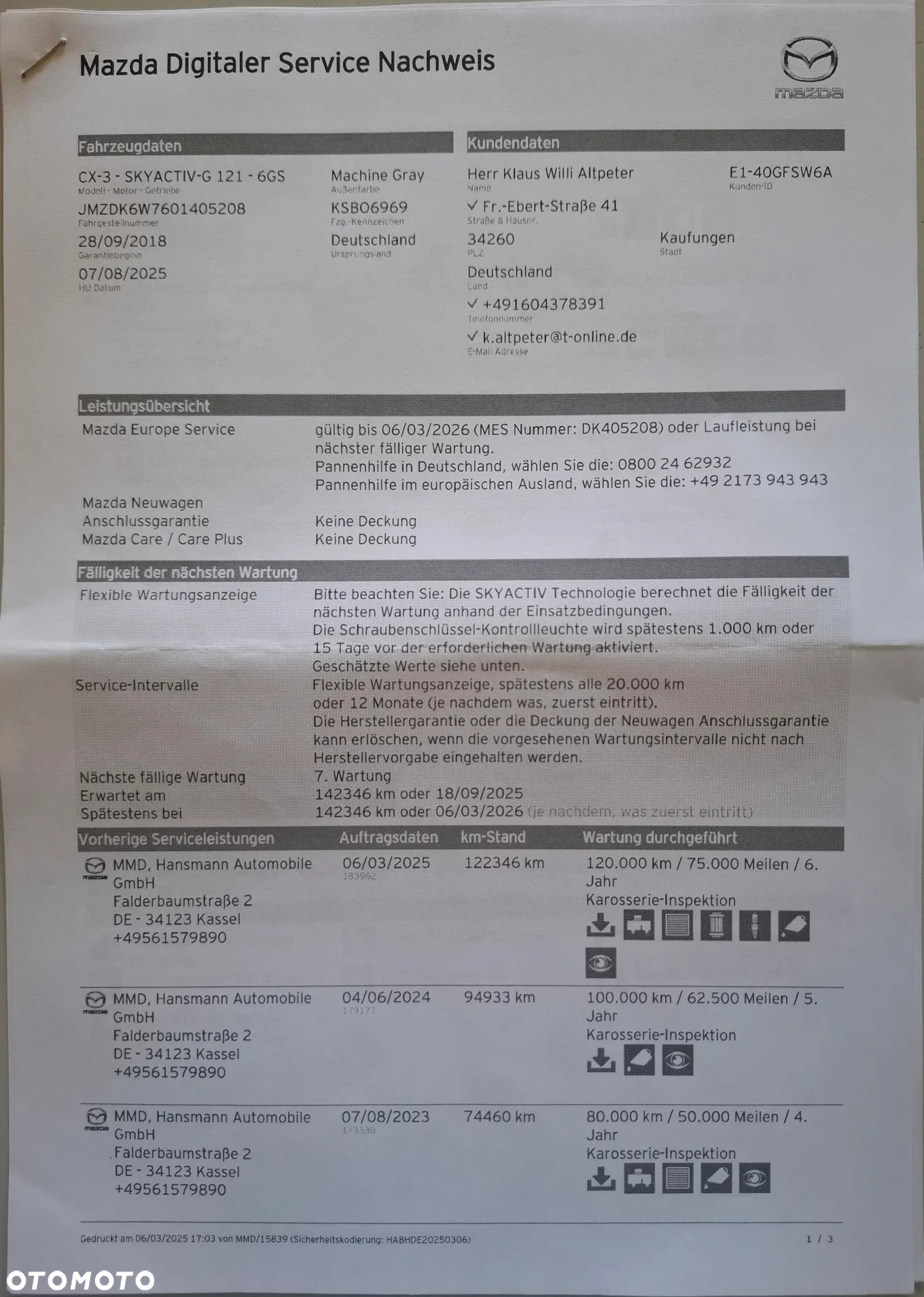 Mazda CX-3 SKYACTIV-G 121 FWD Center-Line - 25