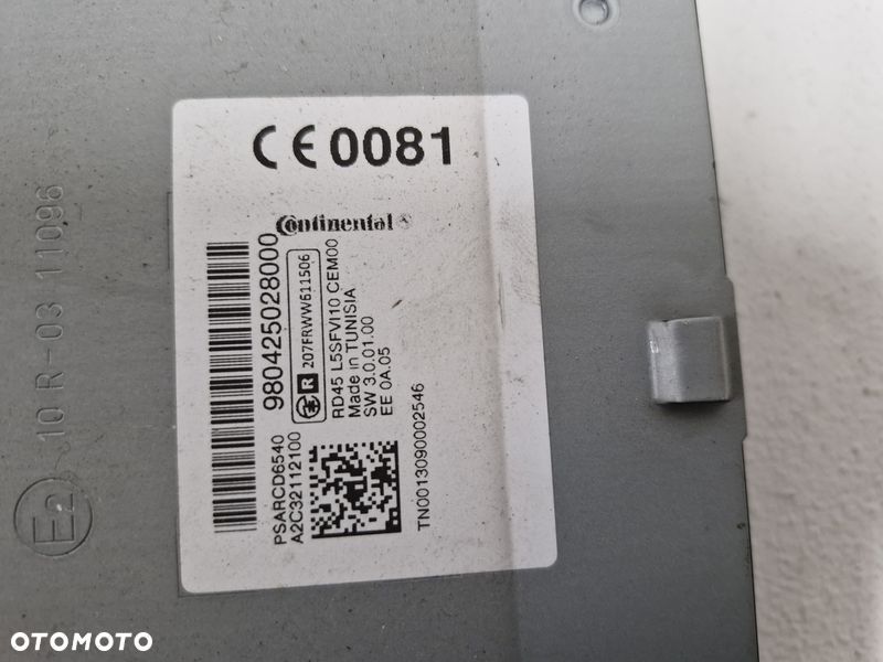 citroen ds4 1 i c4 2 ii b7 radio cd fabryczne 980425028000 - 8