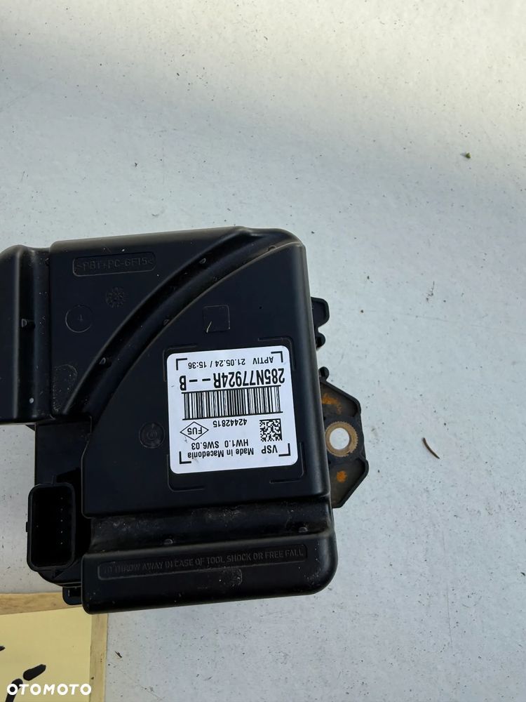 GENERATOR DŹWIĘKU HAŁASU RENAULT CAPTUR II CLIO V ZOE 1.6 E-TECH 285N77924R - 4