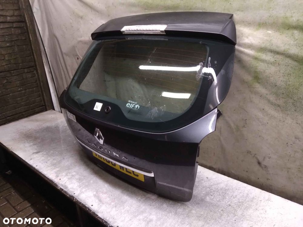 @ KLAPA TYŁ TYLNA BAGAŻNIKA DO RENAULT LAGUNA III 3 KOMBI LAKIER TEB66 - 3