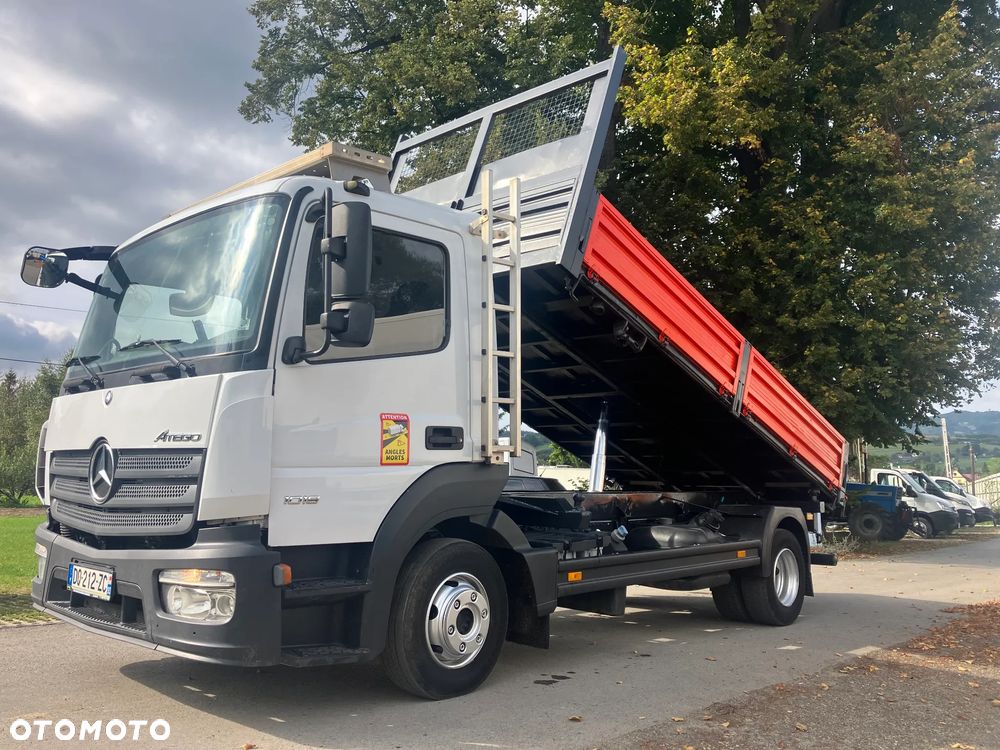 Mercedes-Benz Atego kiper wywrotka blokada mostu - 8