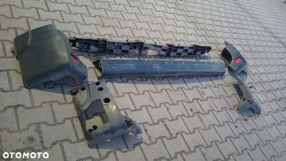 F.VAT ZDERZAK TYLNY KOMPLETNY BELKA TYLNA ŚLIZGI NAROŻNIK ZDERZAKA PDC Renault Master III MOVANO B - 2