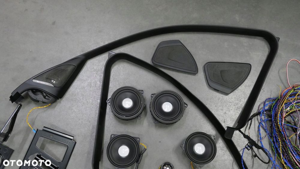 bmw 1 f20 nagłośnienie harman kardon wzmacniacz głośniki wiązka komplet - 7