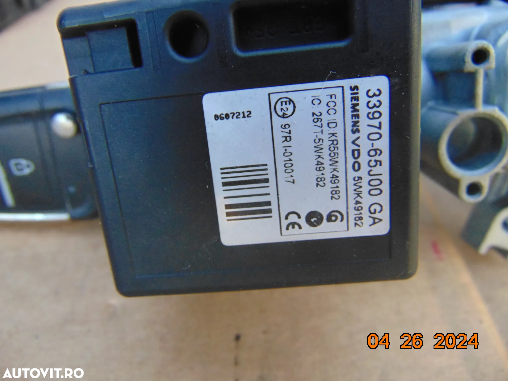 Kit pornire Suzuki vitara 1.6 benzina 2005-2012 grand vitara ecu - 8